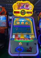 Machine de jeu d'arcade à pièces avec LED - Jeu d'arcade à tasses magiques lumineuses pour enfants pour parc d'attractions