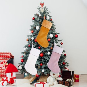 Wholesale <b>Personalized</b> Sock Custom Christmas <b>Stocking</b> Family Soft Solid Velvet Christmas <b>Stocking</b> - Product Image 6