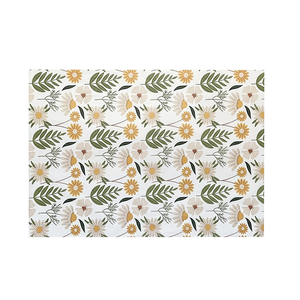 Papel de seda con diseño de margaritas, 17g, semitransparente, para envolver regalos, papel de calco para ropa - Product Image 2