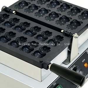 Macchina per Waffle a Forma di Orso - Elettrica, 12 Griglie, Spegnimento Automatico, Timer, 1500-2000W, per Snack Bar e Piccole Attività Commerciali - Product Image 6