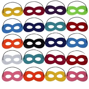 Masque personnalisé multi-style, masques de superhéros en feutre pour enfants, masques de fête, 2mm