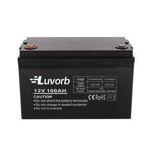Batterie Super Gel 12V100Ah 1200Wh à décharge profonde scellée pour éclairage d'urgence, système solaire, UPS et systèmes de stockage d'énergie solaire - Product Image 4