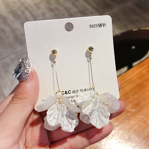 Tassel Shell Flower <strong>Knot</strong> <strong>Earrings</strong> <strong>Earrings</strong> Versatile Temperament <strong>Earrings</strong> Wholesale N240307 - Product Image 5