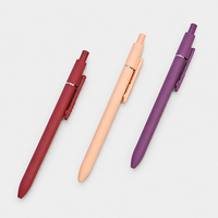 Stylo à bille personnalisable gravable, produits scolaires, fournitures de sublimation, vente en gros, stylo à bille en gel gravé sur mesure