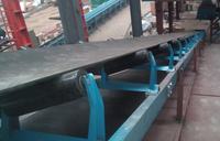 Hochwertiger Industrie-Horizontal band förderer preis für Sand und Kies