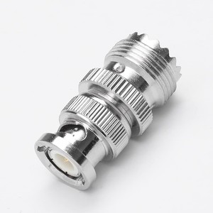 Adaptateur de connecteur SMA mâle/femelle, connecteur N, connecteur BNC, en alliage de zinc, pour talkie-walkie, radio de véhicule, antenne - Product Image 3