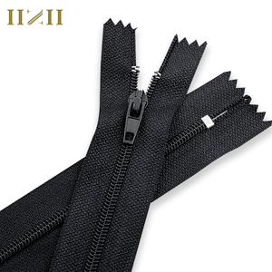 Nylon quần áo thể thao dây kéo tùy chỉnh chiều dài kích thước đóng cửa màu đen trắng Zip Nylon cuộn dây kéo - Product Image 5