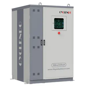 Cylenpo 100kwh 232kWh baterai lithium tegangan tinggi sistem penyimpanan energi industri komersial