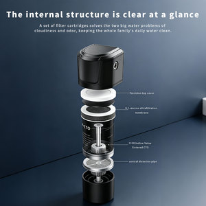 Nuevo Modelo <span class=keywords><strong>de</strong></span> <span class=keywords><strong>Purificador</strong></span> <span class=keywords><strong>de</strong></span> <span class=keywords><strong>Agua</strong></span> NSF con Capacidad UF <span class=keywords><strong>de</strong></span> 0.01 mm, Sistema <span class=keywords><strong>de</strong></span> Filtro <span class=keywords><strong>de</strong></span> <span class=keywords><strong>Agua</strong></span> Bajo Fregadero, Reducción <span class=keywords><strong>de</strong></span> Cloro <span class=keywords><strong>para</strong></span> <span class=keywords><strong>Agua</strong></span> Potable en el Hogar - Product Image 4
