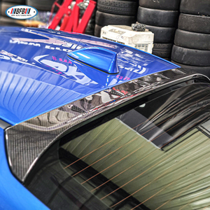 Aileron de toit en fibre de carbone véritable, garniture extérieure, pièces de tuning automobile pour <span class=keywords><strong>Toyota</strong></span> GR86 pour Subaru BRZ 2022+ - Product Image 2