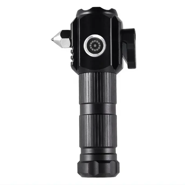 USB-C Rechargeable 3 LED Flashlight Aluminum Alloy Super Bright Mini Pocket Tactical Flashlight Outdoor Torch With Clip Magnet