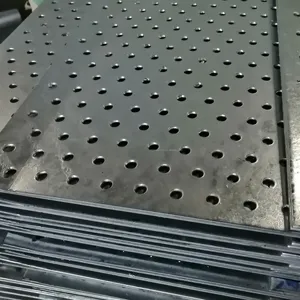 Decorative Punched Metal Mesh 0.2 Mm Hexagonal Perforated Aluminum Sheet Metal