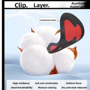 Semelles orthopédiques pour la correction des pieds plats, inserts <span class=keywords><strong>de</strong></span> soutien <span class=keywords><strong>de</strong></span> la voûte plantaire avec coussin <span class=keywords><strong>de</strong></span> talon en silicone pour l'alignement et la stabilité des pieds - Product Image 2