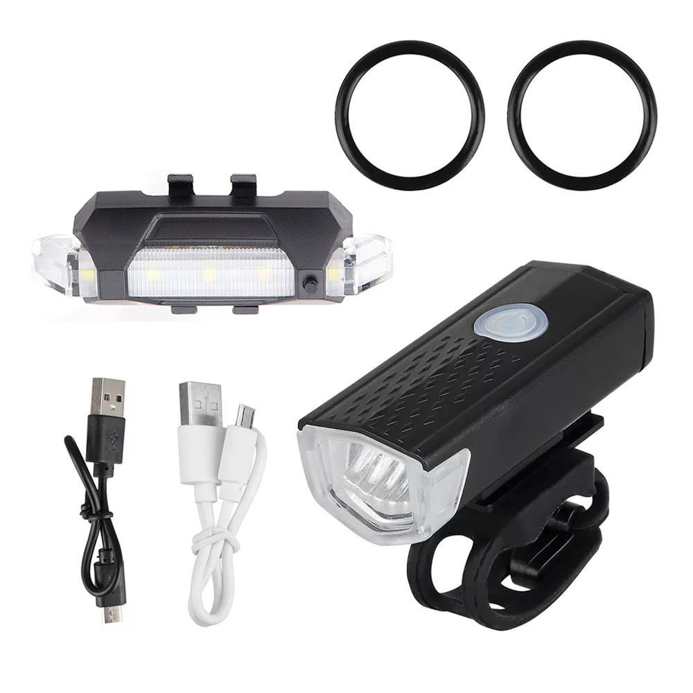 2255 + 918 luce per bicicletta bianca