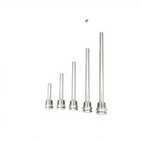 Capteur de température Siemens QAE avec sonde en acier inoxydable 304, profondeur d'insertion non standard, filetage personnalisé, Chine continentale