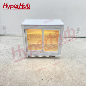 Réfrigérateur commercial à porte vitrée de couleur personnalisable pour le stockage de bouteilles de café froid dans les zones de bar des cafés - Product Image 4