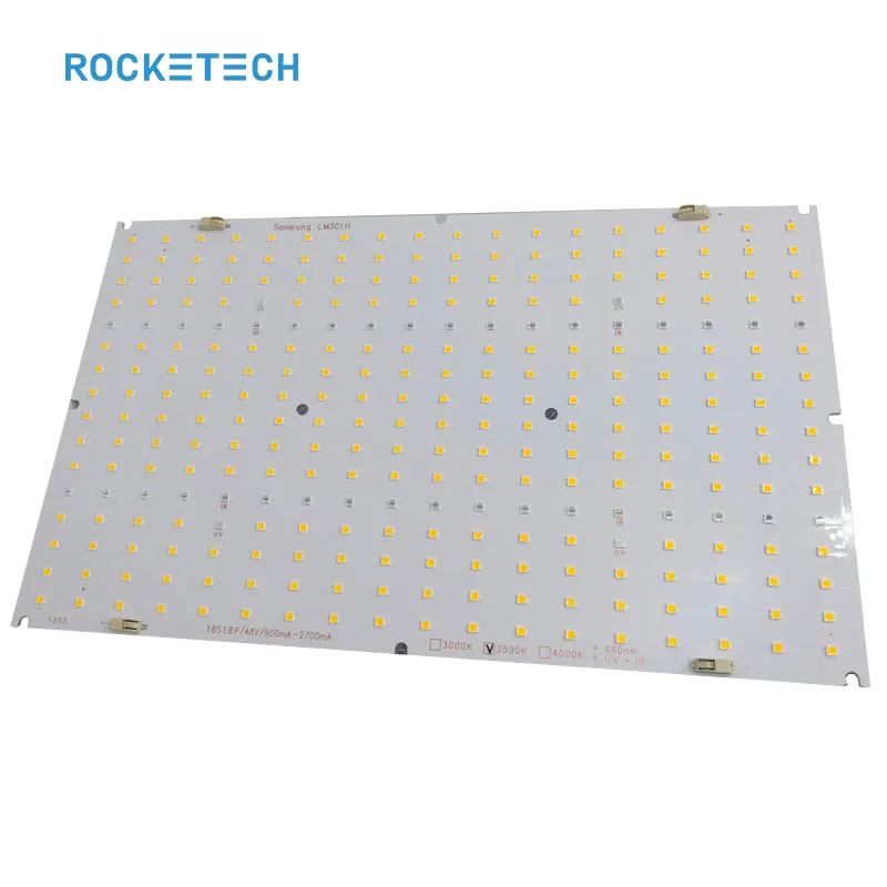 Fabrika özel büyümek ışık PCB kartı modülü Samsung Quantum Lm301h Lm301b Ir Uv tam spektrumfor ışık büyümek