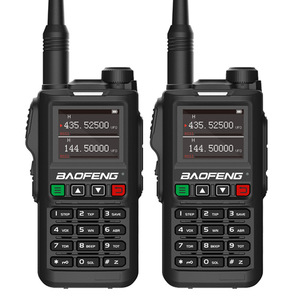 Talkie-walkie Baofeng UV-18 Pro, batterie rechargeable 5800 mAh, étanche, écran LCD, utilisation extérieure, logistique, hôtellerie - Product Image 1