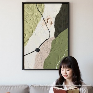Bức tranh trang trí trừu tượng hiện đại cho phòng khách sofa nền tường sàn lớn bức tranh tường lối vào nghệ thuật - Product Image 1