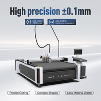 Mesin Pemotong Digital CNC Presisi Tinggi AOL untuk Lembaran Gasket Asbes, Karet, Grafit, dan Segel Kustom