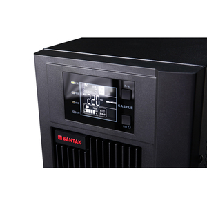 Sistema de Alimentación Ininterrumpida (UPS) en Línea de Doble Conversión Monofásico Castle Tower Serie C C6K 6000VA/5400W 220/230/240V con Batería Integrada - Product Image 3