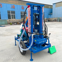 Machine de forage de puits d'eau portable, profondeur 200M, vente directe