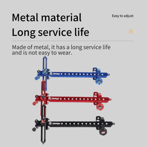 Spg bắn cung recurve <span class=keywords><strong>Bow</strong></span> <span class=keywords><strong>Sight</strong></span> 9 inch thể thao ngoài trời săn bắn bắn súng nhôm hình chữ t duy nhất <span class=keywords><strong>Pin</strong></span> điều chỉnh phụ kiện - Product Image 2