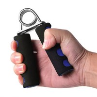 Oferta Especial: Fortalecedor de Agarre de Espuma Bicolor para Uso Doméstico, Accesorios de Entrenamiento de Dedos y Fitness con Resorte de Acero y Esponja Moldeadora