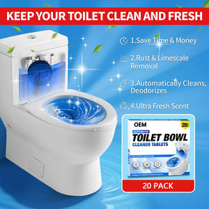 Tablettes nettoyantes pour toilettes Ocean Blue, <span class=keywords><strong>nettoyant</strong></span> automatique pour cuvettes de toilettes - Product Image 2