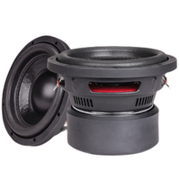 Fabricants OEM JLD super bass haut-parleur de voiture double 4 ou 2ohm panier en acier 6.5 pouces subwoofer audio de voiture