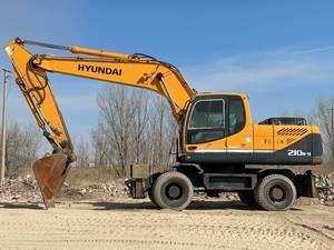 Excavatrice 210w-9 Excavatrice à R210w-9 roues Hyundai Excavatrice coréenne d'occasion R150lc-7 Hyundai Nouveau - Product Image 5