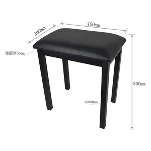 Đàn Piano Màu Đen Băng Ghế Dự Bị Bằng Gỗ Duet Heavyduty Đàn Piano Phân Độn Đệm Ẩn Âm Nhạc Lưu Trữ Thoải Mái Puleather Ghế Khóa Bản Lề