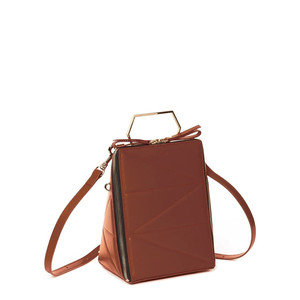 SUSU <b>Brown</b> Leather <b>Backpack</b> Purse for Women Unique Convertible Crossbody Bag - Product Image 1