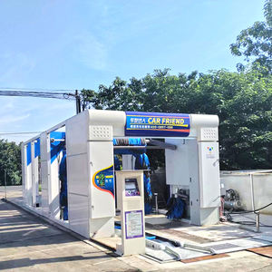 Machine <span class=keywords><strong>de</strong></span> <span class=keywords><strong>lavage</strong></span> <span class=keywords><strong>de</strong></span> voitures entièrement automatique à convoyeur <span class=keywords><strong>de</strong></span> 30 m, pour 45-55 voitures/heure, en acier galvanisé à chaud, Risense - Product Image 6