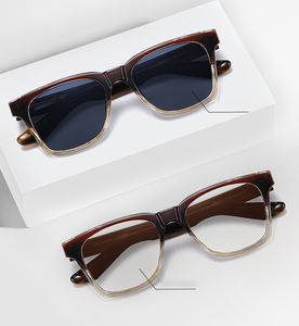 نظارات عصرية للجنسين بالجملة، نظارات حماية من الضوء الأزرق، إطار نظارات من الأسيتات، نظارات شمسية - Product Image 3