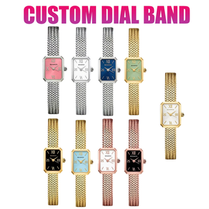 China <b>Watch</b> Factory Price Custom Japan Miyota Quartz Movement Mesh Strap Lady <b>Watch</b> Quartz <b>Watch</b> - Product Image 3