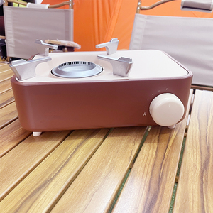 Mini estufa de Cassette a prueba de viento portátil Camping <span class=keywords><strong>Gas</strong></span> estufa de té hogar hornear olla caliente barbacoa - Product Image 6