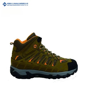 <span class=keywords><strong>Scarpe</strong></span> da Trekking stile giallo pelle Nubuck con Mesh traspirante leggero Outdoor calzature da Trekking per <span class=keywords><strong>uomo</strong></span> - Product Image 6