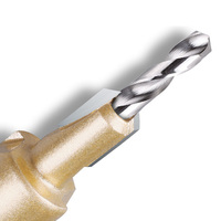 Mata Bor Kayu SongQi Countersink dengan Shank Hex Quick Change untuk Pembuat Chamfer Sekrup