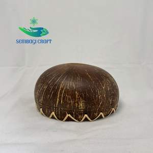 Cuenco de cáscara de coco natural para batidos veganos, comidas saludables y acabado de grado alimenticio seguro para vivir respetuoso con el medio ambiente - Product Image 5