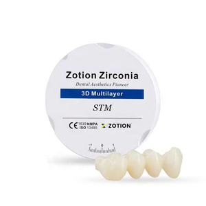 Disque de zircone dentaire multicouche 3D Pro Zotion pour couronnes, bridges, zircone dentaire antérieure <span class=keywords><strong>Aconia</strong></span> - Product Image 4