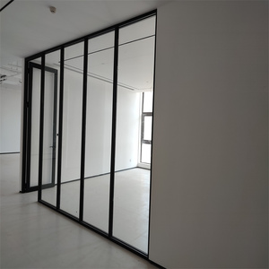 Sistema de Mamparas de Vidrio Comerciales (Marco Lateral de Aluminio de 60 mm) para Oficinas/Hoteles - Product Image 4