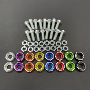 Anodized Aluminum Decorative <b>Screw</b> <b>Set</b> Multi-Color CNC Bolts - Product Image 2
