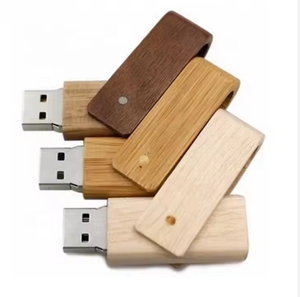 Custom Logo Wooden Pen Flash Drives Full Capacity Wood Waterproof Twist Usb <b>Memory</b> Stick - Product Image 6
