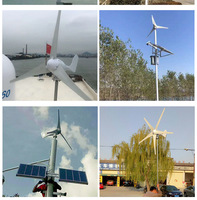 Éolienne domestique horizontale 800W 1KW 12V, énergie propre résidentielle, petite éolienne portable