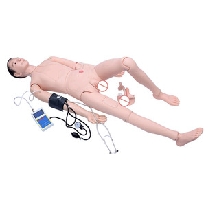 Mô hình điều dưỡng kết hợp tiên tiến với cánh tay đo huyết áp, hình nộm đào tạo các kỹ năng điều dưỡng y tế đầy đủ chức năng - Product Image 2