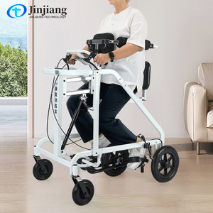 Déambulateur multifonctionnel pour personnes âgées en alliage d'aluminium léger et portable avec siège pour la rééducation - Product Image 3