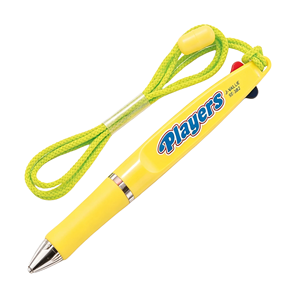 uni Players SE 382 2 Color <b>Retractable</b> Ballpoint <b>Pen</b> With Lanyard 0.7mm Office Multi Ink <b>Pen</b> - Product Image 4
