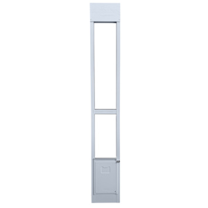 Puerta para mascotas de varios tamaños M con vidrio templado conveniente para que las mascotas entren y salgan - Product Image 2
