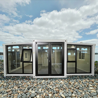 Casa Contenedor de Acero Expandible de 20 pies con Diseño Impermeable, Mansión Prefabricada para Oficina en Casa y Proyectos en Áreas Remotas Ray-Zen